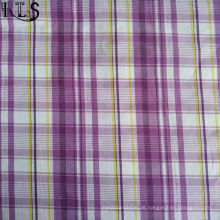 100% Baumwollpopeline gewebtes Garn gefärbtes Gewebe für Hemden / Kleid Rlsc50-23